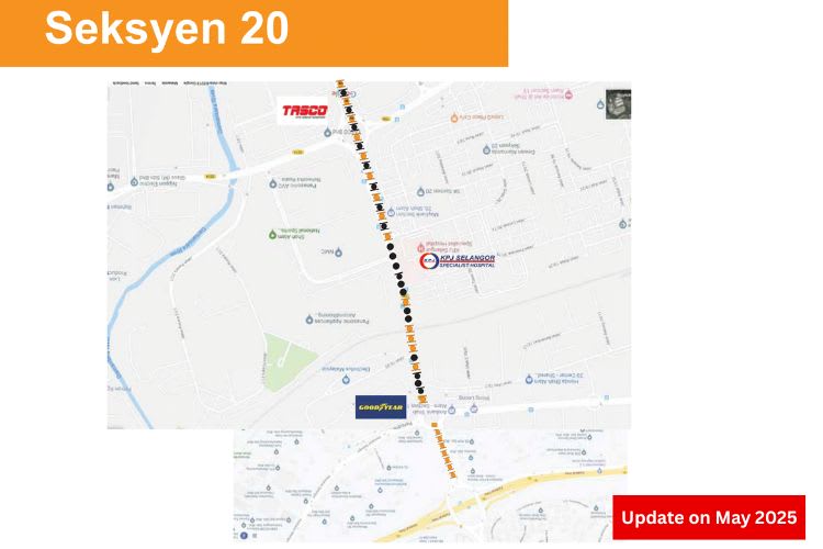 Persiaran Tengku Ampuan, Seksyen 20, Shah Alam, Selangor