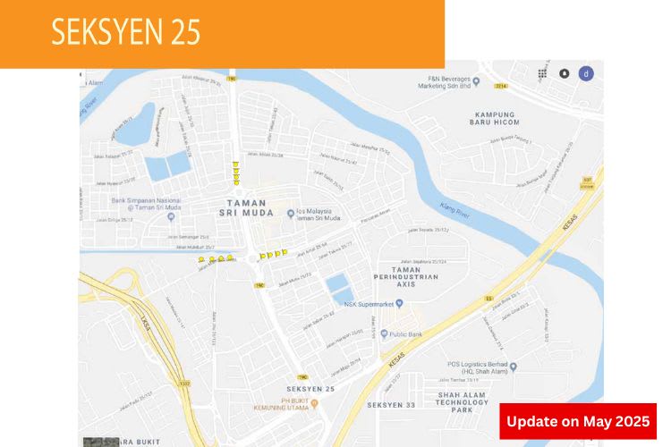 Persiaran Aman / Persiaran Budiman / Jalan Mantap 25/126, Seksyen 25, Shah Alam, Selangor