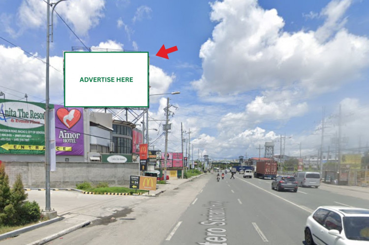 1 Panel Horizontal Rooftop Billboard at Antero Soriano Highway, Bacao II, General Trias, Cavite (on top of Star Hotel Building)