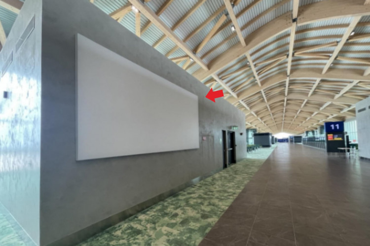 1 Panel Horizontal Airport Lightbox Billboard at Clark Airport, Angeles, Pampanga (International Pre-Boarding Lightbox)