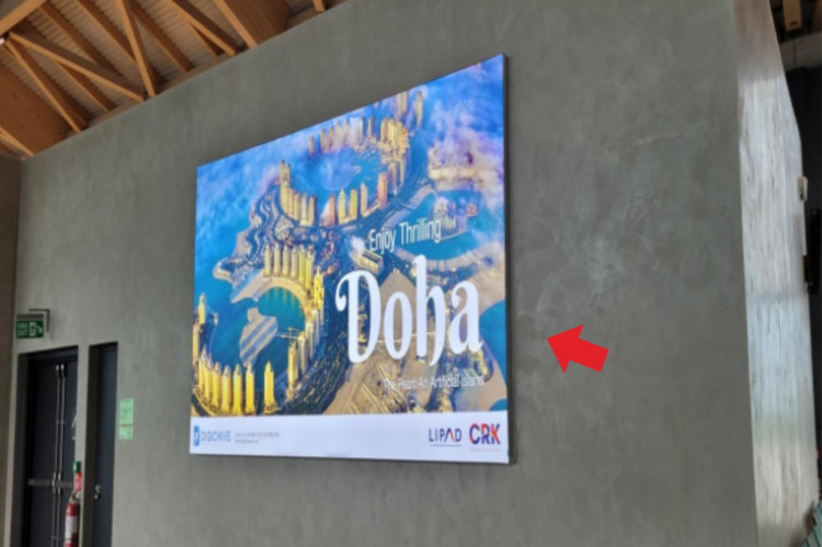 1 Panel Horizontal Airport Lightbox Billboard at Clark Airport, Angeles, Pampanga (International Pre-Boarding Lightbox)