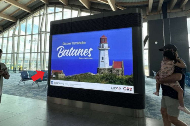 1 Panel Horizontal Airport Lightbox Billboard at Clark Airport, Angeles, Pampanga (International Pre-Boarding Binnacle)