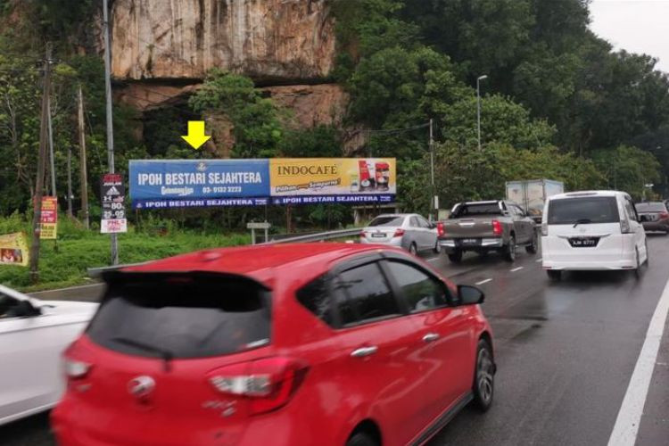 1 Panel Free Standing Billboard at Jalan Sultan Nazrin Shah, Ipoh, Perak