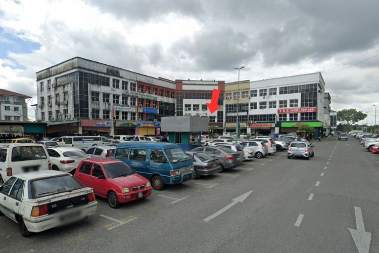 4 Panel Parking Booth Billboard at Jalan Setia Raja, Taman Stutong Indah, Kuching, Sarawak (4 panels)