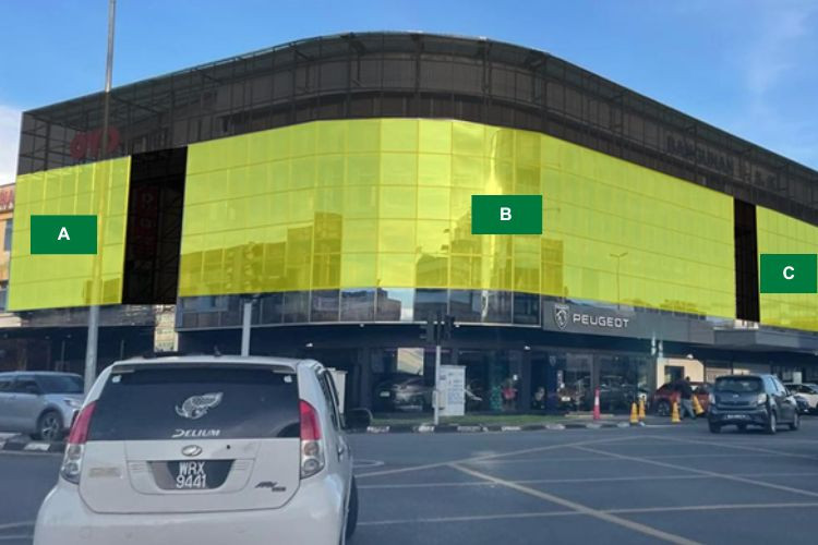 Jalan Abell, Kuching, Sarawak (attached to Wisma W.S.K. building)