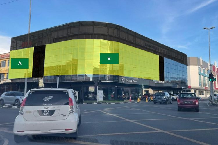 Jalan Abell, Kuching, Sarawak (attached to Wisma W.S.K. building)