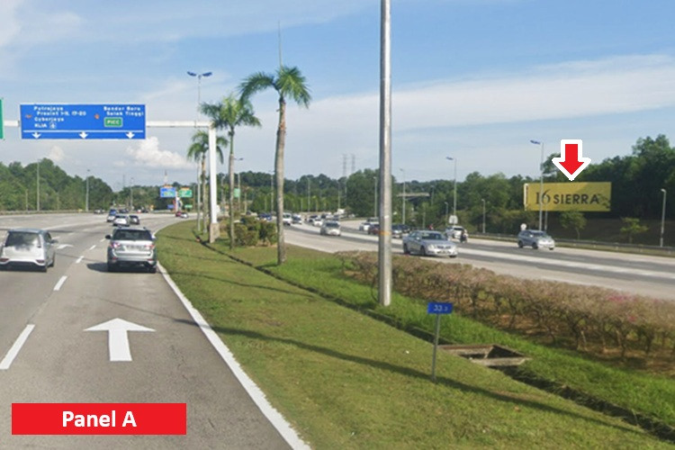 2 Sided Free Standing Billboard at LDP KM33.4, Seri Kembangan, Selangor (near Sierra)
