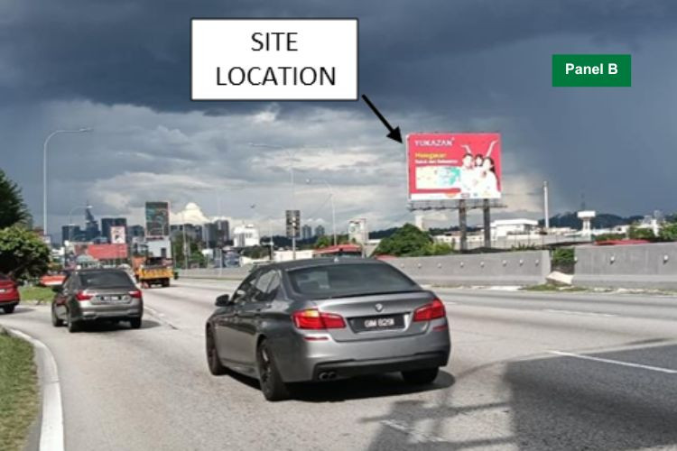 Federal Highway KM29.9, Petaling Jaya, Selangor (near Sunway exit)