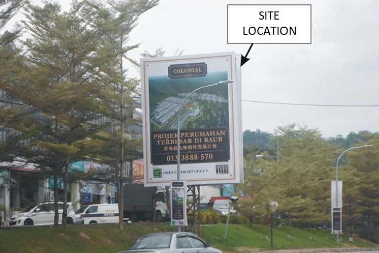 Jalan Tun Razak, Raub, Pahang (opposite PDRM Raub)