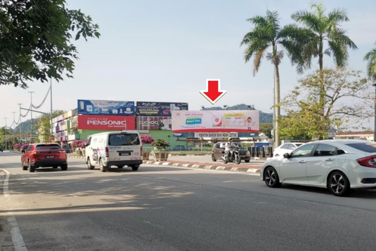 1 Panel Free Standing Billboard at Jalan Penjara / Jalan Haji Abdul Rahman, Kuantan, Pahang (near Kuantan Parade)