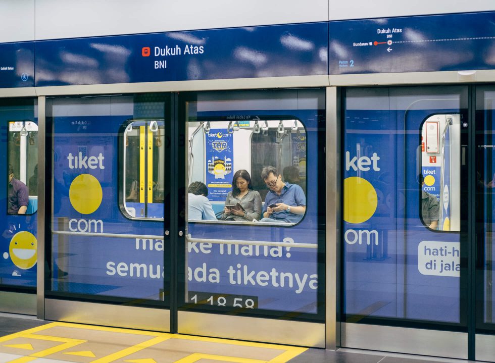 Street Furniture MRT Advertising Indonesia
