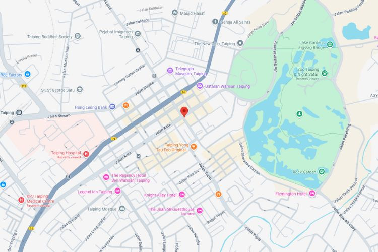 Jalan Kota, Taiping, Perak