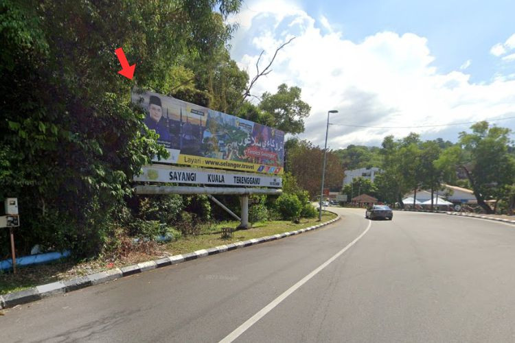1 Panel Free Standing Billboard at Jalan Sultan Omar / Bulatan Sultan Omar, Terengganu