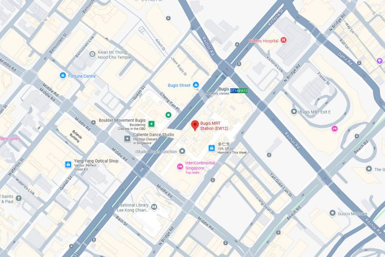 Bugis MRT Station, Central Region