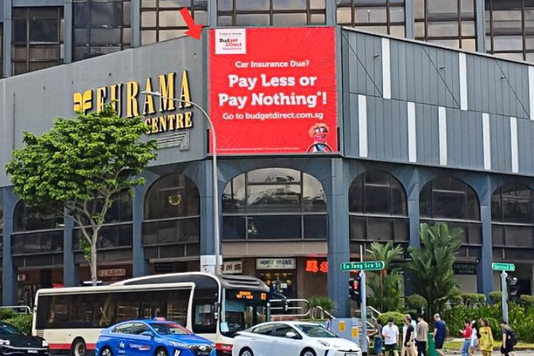 1 Panel Digital Screen Billboard at Eu Tong Sen St / Havelock Rd, Chinatown, Central Region (attached to Furama City Centre)