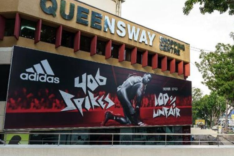 1 Panel Horizontal Frontlit Billboard at Alexandra Rd / Queensway Dr, Queenstown, Central Region (attached to Queensway Shopping Centre)