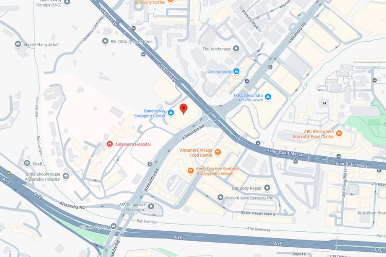 Map - Vertical Indoor Backlit Billboard at Queensway Shopping Centre, Queenstown, Central Region