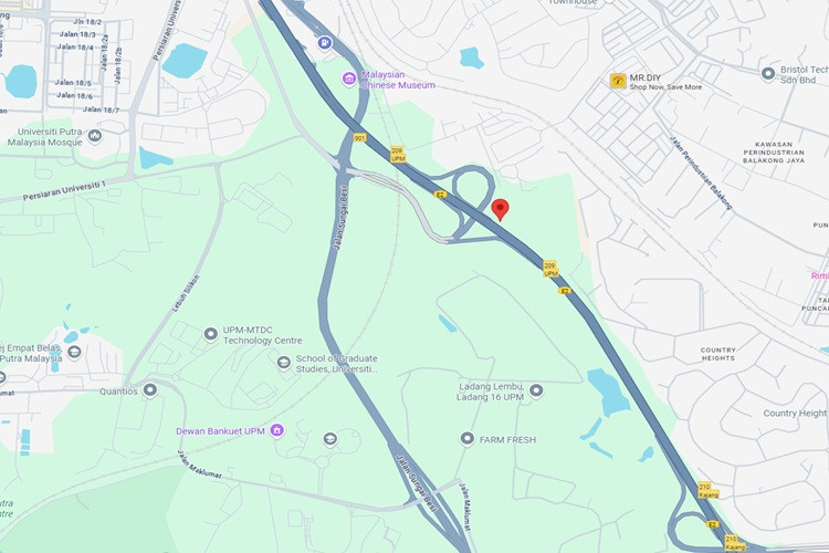 NSE KM 304.70, Kajang, Selangor