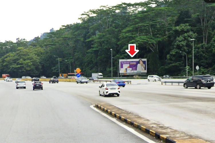 1 Panel Spectacular Billboard at Gombak Toll - Jalan Susur (KL - Karak Expressway), Kuala Lumpur (after Plaza Tol Gombak)