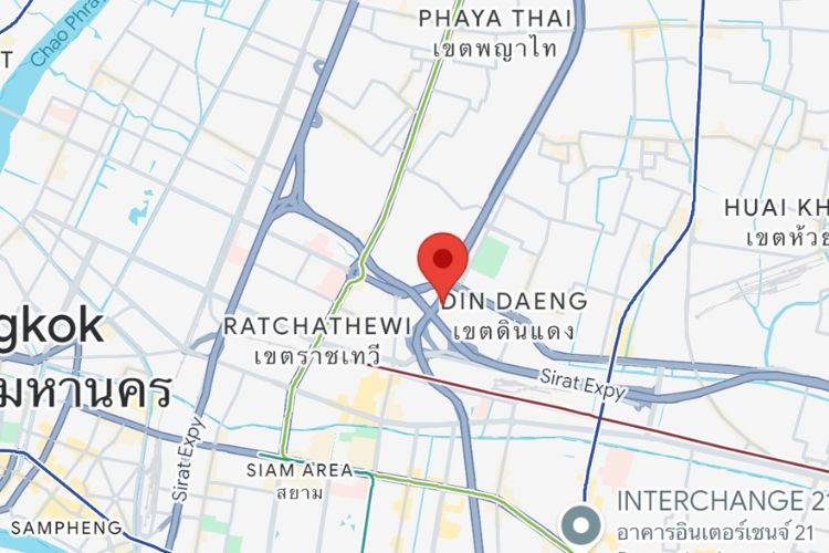 1 Panel Horizontal Classic Billboard Billboard at Din Daeng, Bangkok, Makkasan - Din Daeng, Bangkok