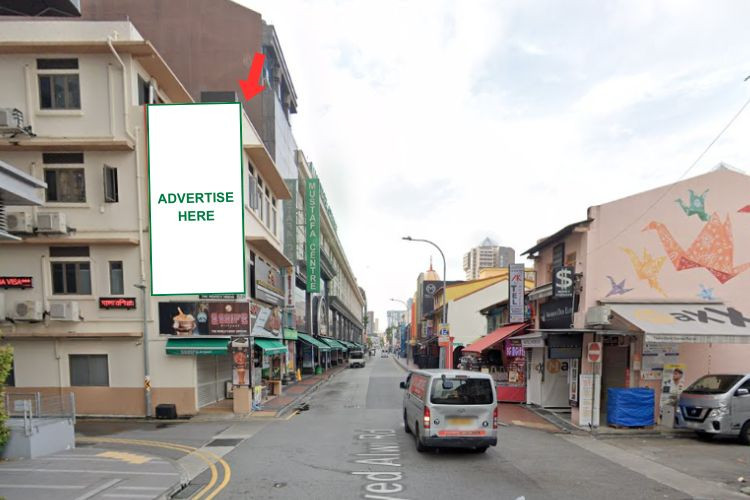 1 Panel Vertical Backlit Billboard at Syed Alwi Rd, Kallang, Little Media, Central Region (Entry 1)