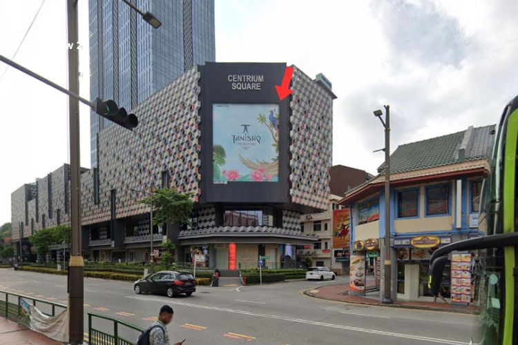 1 Panel Vertical Graphic Display Billboard at Syed Alwi Rd / Serangoon Rd, Kallang, Central Region (attached to Centrium Square)