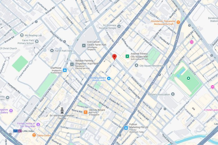 Map - Vertical Graphic Display Billboard at Syed Alwi Rd / Serangoon Rd, Kallang, Central Region (attached to Centrium Square [B])