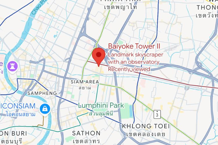 Baiyoke Tower II (Side 3), Bangkok, Ratchthewi, Bangkok