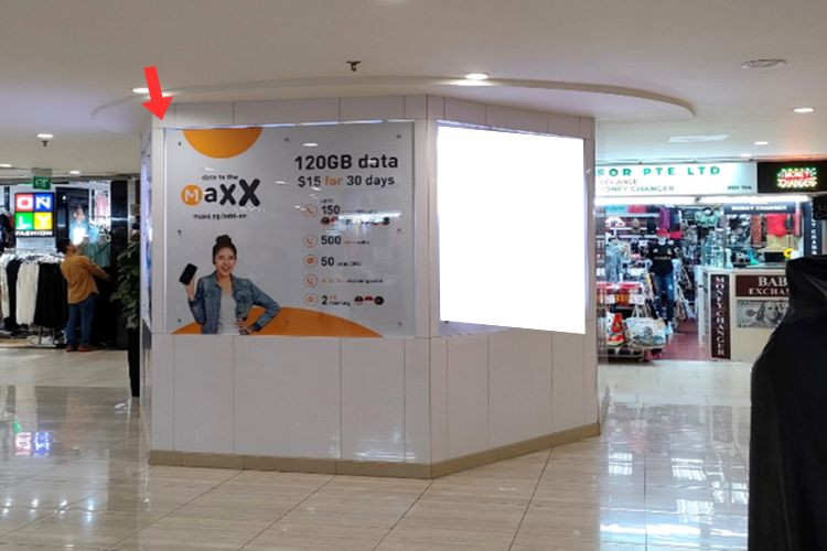 1 Panel Graphic Sticker Billboard at Lucky Plaza, Newton, Central Region