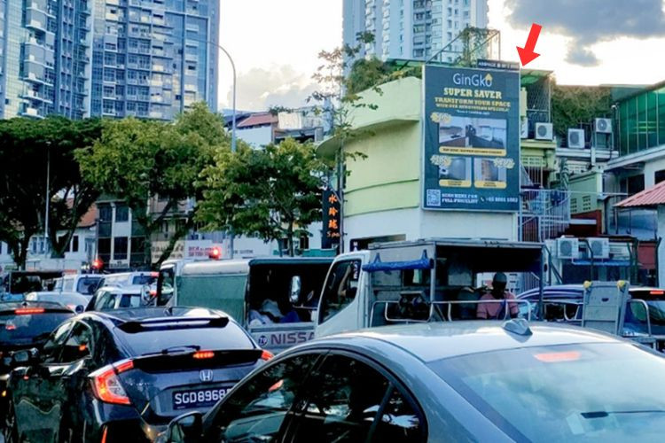 1 Panel Vertical Backlit Billboard at Bendemeer Rd, Kallang, Central Region
