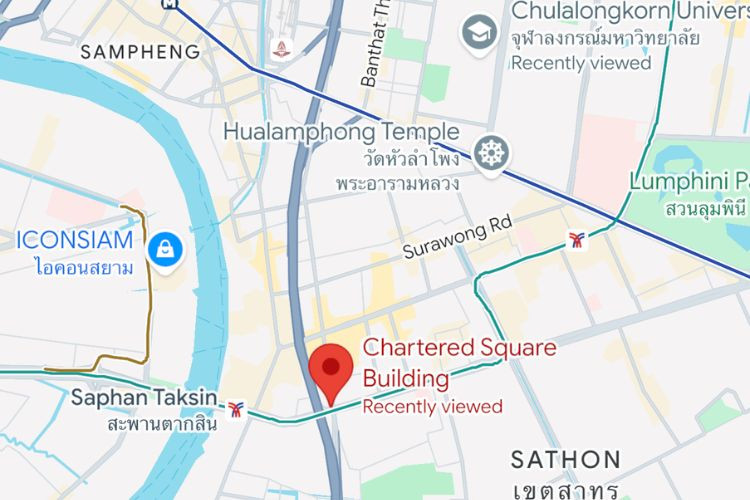 Chartered Square Building on Silom Road, Bangkok, Bang Rak, Bangkok