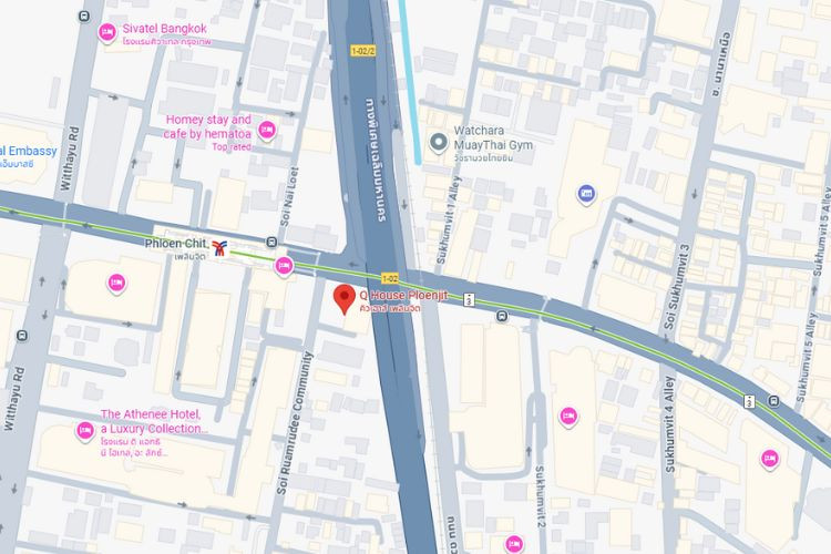 Q House Building( Expressway ), Bangkok, Pathum wan, Bangkok