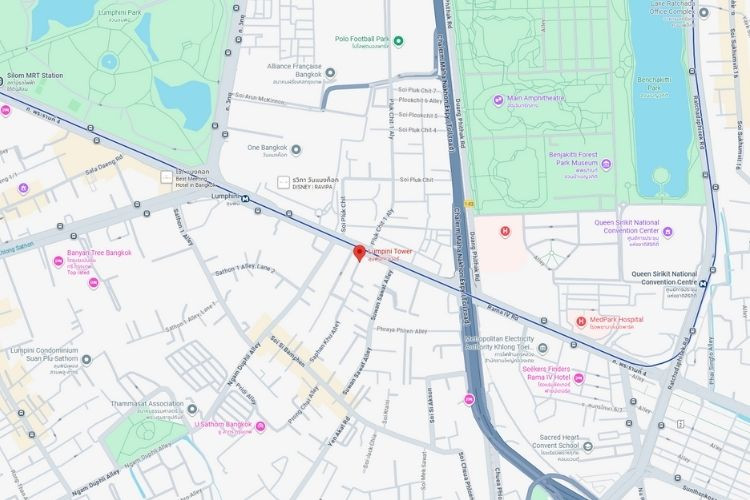 Lumpini Tower( Expressway ), Bangkok, Sathon, Bangkok