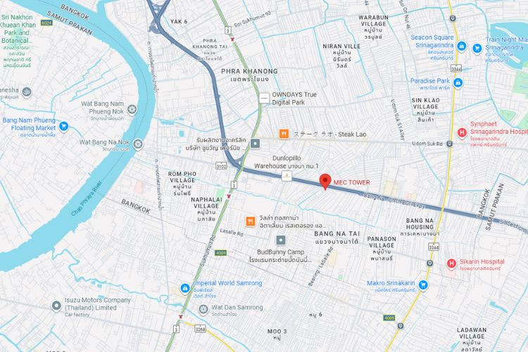 MEC Tower Bangna ( Inbound ), Bangkok, Bang Na, Bangkok Covering four different directions
