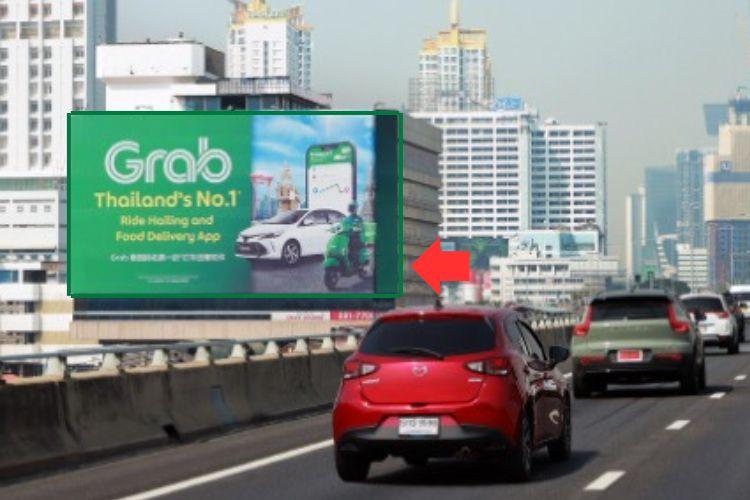 1 Panel Classic Billboard Billboard at DCHL Budilding, Bangkok, Huai Khwang, Bangkok