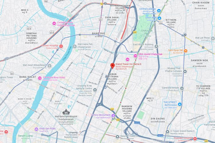 Grand Tower Inn Rama 6 ( Inbound ), Phaya Thai, Bangkok