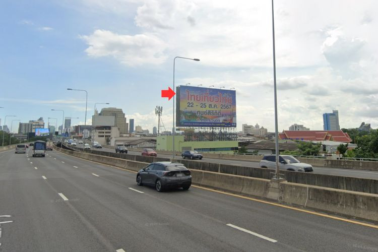 1 Panel Horizontal Classic Billboard Billboard at Sirat Expressway,near Rama 6 Soi 17, Bangkok, Bangkok