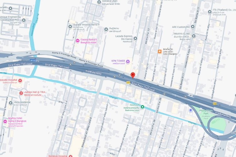 Rama9 Expressway, near KPN Tower, Bangkok, Bangkok