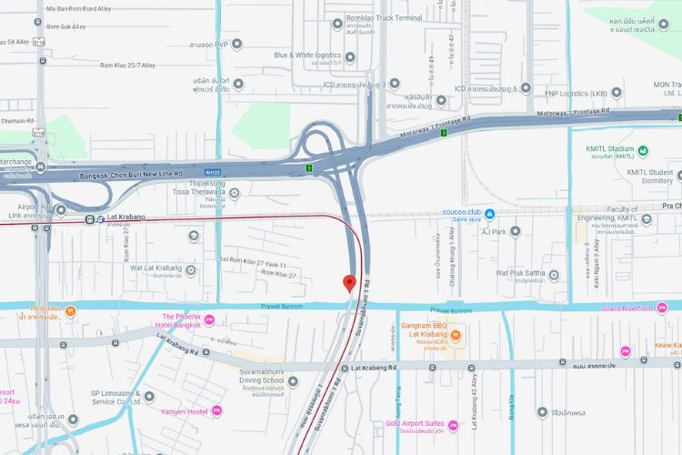 Motorway,Suvarnabhumi Airport (Exit), Lat Krabang, Bangkok
