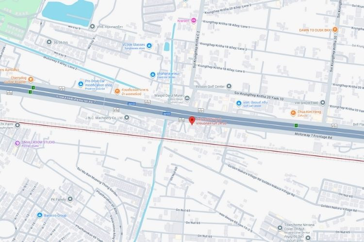 Motorway Km. 3.7 (Outbound), Saphan Sung, Bangkok