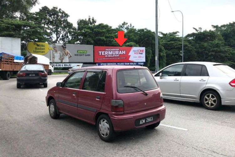 Free Standing Billboard at Jalan Anthory, Ipoh, Perak