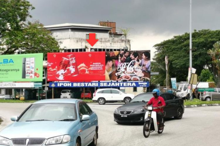 1 Panel Free Standing Billboard at Jalan Silibin / Bulatan Silibin, Ipoh, Perak