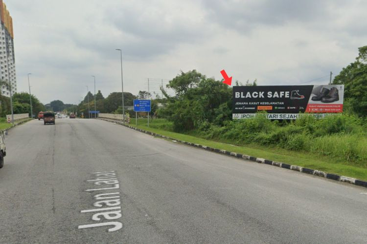 1 Panel Free Standing Billboard at Jalan Lahat, Ipoh, Perak (near TF Value Mart Falim)