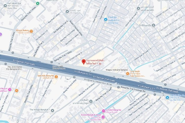 Bangna - Trad Road, Chodthanawat Warehouse 1, Bangna, Bangkok