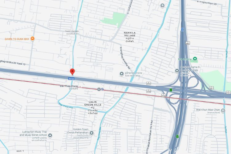 Motorway, KM4.8, Saphan Sung, Bangkok (Outbound)