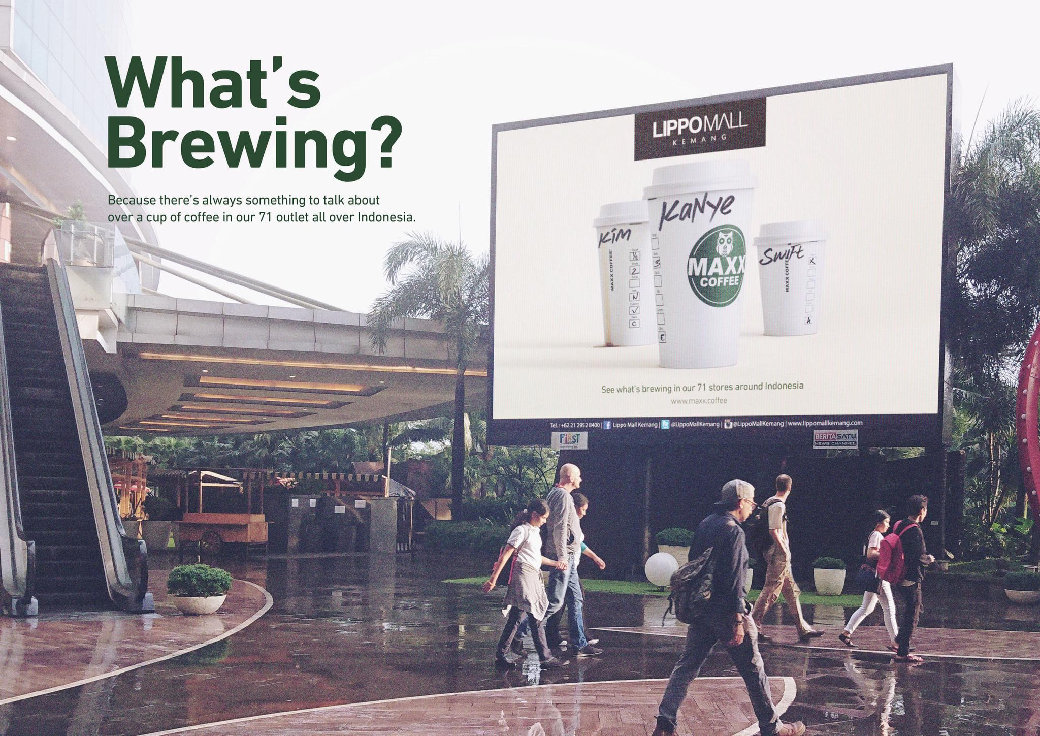 Indoor Advertisement Iklan Dalam Mall Indonesia