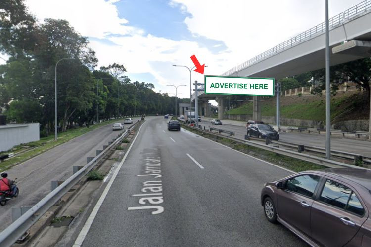 1 Sided Mini Gantry Billboard at Jalan Jambatan Kota, Klang, Selangor