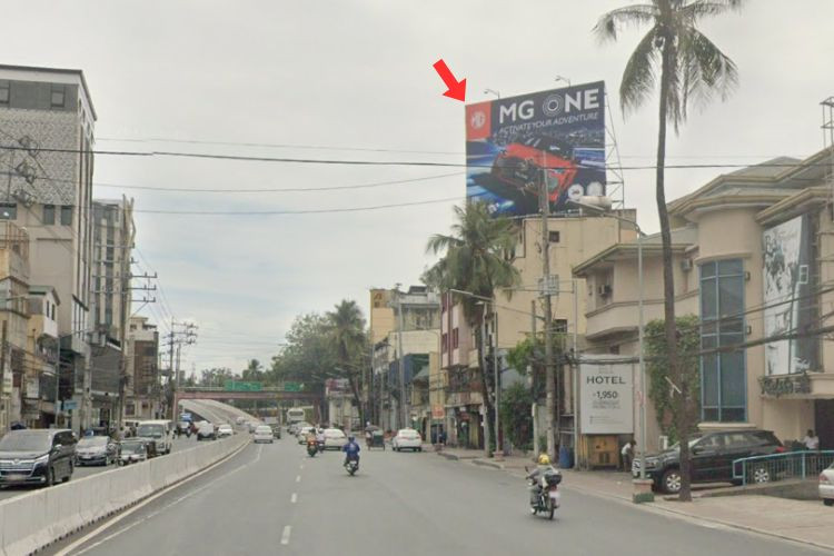 Rooftop Billboard at Aurora Boulevard, Pasay, Metro Manila (on top of Commsec Inc. Building)