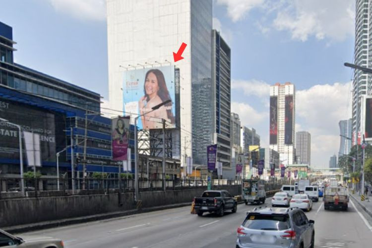 1 Panel Rooftop Billboard at EDSA, Mandaluyong, Metro Manila (on top of Aristocrat Building)