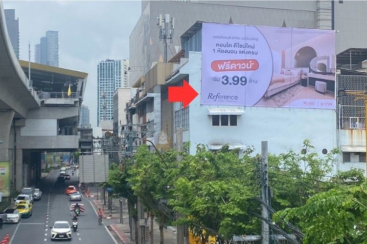 1 Panel Horizontal Classic Billboard Billboard at Charoen Nakhon Road, Khlong San, Bangkok (opposite of ICONSIAM)